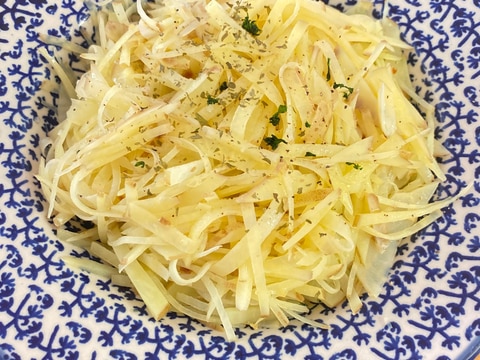 シャキシャキ❗️めちゃ簡単な新じゃがいものラペ